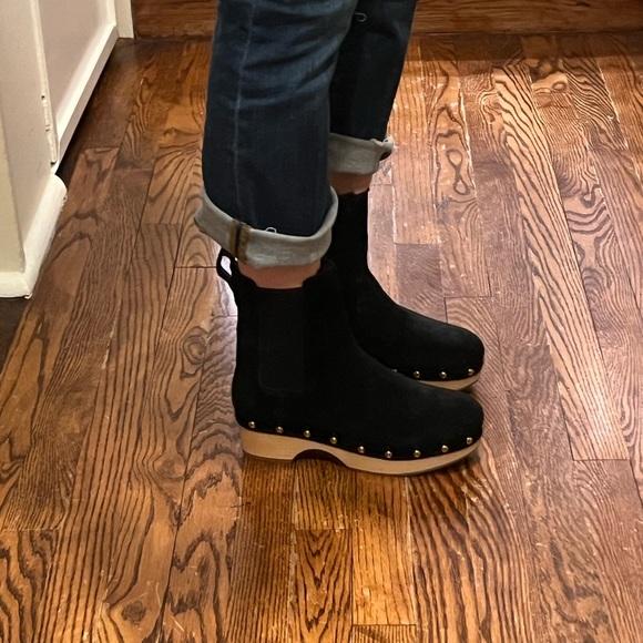 J.Crew Faux Fur lined Clog Boots - Picture 9 of 11